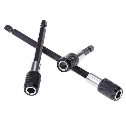 3Pcs Screwdriver Extension Kit Quick Release 1/4 Hex Shank Holder Drill Bit Set - Aimall