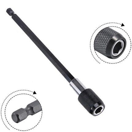 3Pcs Screwdriver Extension Kit Quick Release 1/4 Hex Shank Holder Drill Bit Set - Aimall