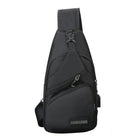 Durable Mens Chest Bag Shoulder Backpack Man Sling Cross Body Satchel Travel Bag - Aimall