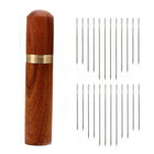 Stainless Steel Self-threading Needles Opening Sewing Darning Needles 12/24 Pcs - Aimall