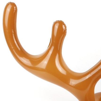 Antler Reindeer Hat Christmas Party Game Ring Moose Inflatable Toss Holiday Toys - Aimall