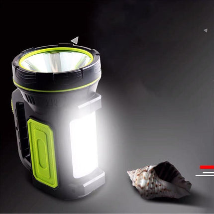 135000LM LED Searchlight Spotlight USB Rechargeable Hand Torch Work Light Lamp - Aimall