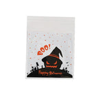 100pcs Candy Bag Gift Cookie Bags Halloween Decor Snack Plastic Packaging BagsAU - Aimall