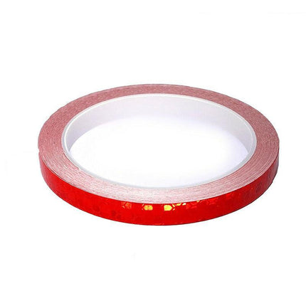 Hi-Vis Reflective Tape for Bicycles, Cars, Bikes - 1cm Wide x 8m Long AU STOCK - Aimall