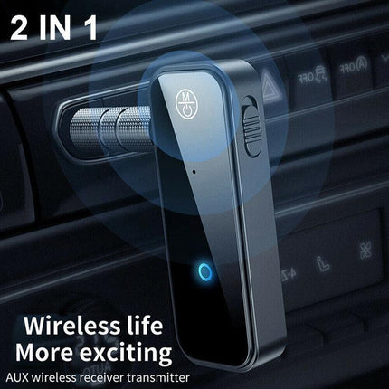 Bluetooth 5.0 Transmitter Receiver Audio Adapter AUX 3.5mm TV CAR PC Speaker AU - Aimall