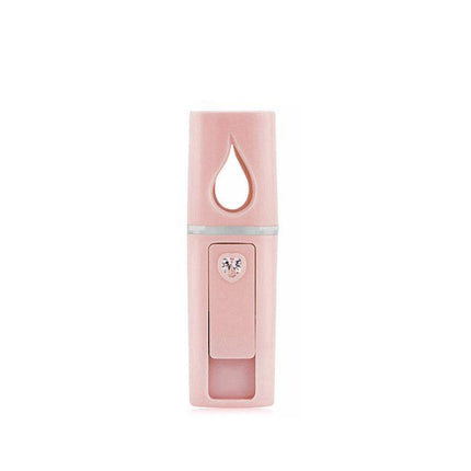 L2 Mini Nano Facial Mister with Top Mirror Rechargeable Cool Mist Sprayer AU - Aimall