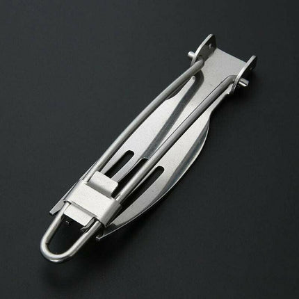 3PCS Stainless Foldable Knife Spoon Fork Travel Camping Picnic Folding Utensil - Aimall