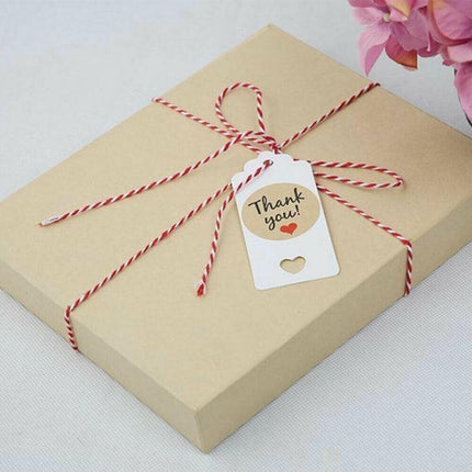 2mm*100m Bakers Christmas Cotton Cord Bundle Wrapping Craft Twine Gifts String - Aimall
