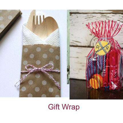 2mm*100m Bakers Christmas Cotton Cord Bundle Wrapping Craft Twine Gifts String - Aimall
