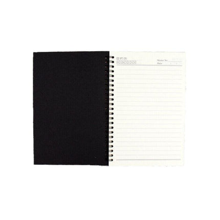A5 Spiral Coil Notebook Diary Ruled School Vintage Office Student Note Book Memo - Aimall