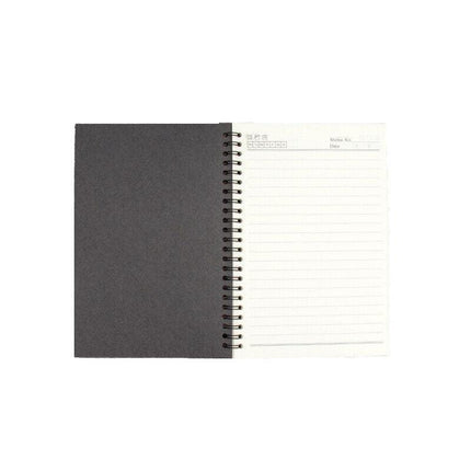 A5 Spiral Coil Notebook Diary Ruled School Vintage Office Student Note Book Memo - Aimall