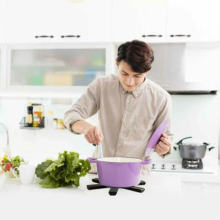 Creative Folding Heat Insulation Pad Placemats Foldable Bowl Cup Pad AU Stock - Aimall