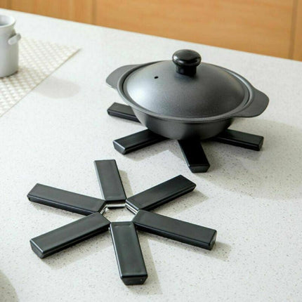 Creative Folding Heat Insulation Pad Placemats Foldable Bowl Cup Pad AU Stock - Aimall