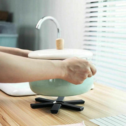 Creative Folding Heat Insulation Pad Placemats Foldable Bowl Cup Pad AU Stock - Aimall