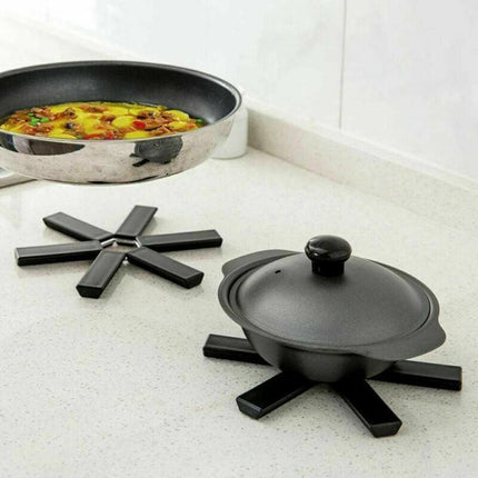 Creative Folding Heat Insulation Pad Placemats Foldable Bowl Cup Pad AU Stock - Aimall