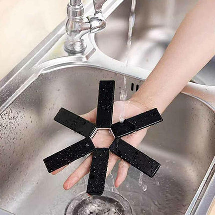 Creative Folding Heat Insulation Pad Placemats Foldable Bowl Cup Pad AU Stock - Aimall