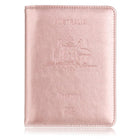 Slim Leather Travel Passport Wallet Holder RFID Blocking ID Card Case Cover AU - Aimall
