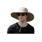 Outdoor UV Protection Sun Hat Wide Brim Cap Quick-Drying Hat for Fishing Hiking - Aimall