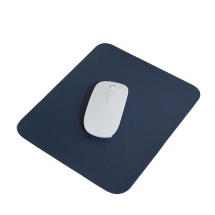 PU Leather Gaming Mouse Pad Desk Mat Anti-slip Speed Mousepad 22x22cm Waterproof - Aimall