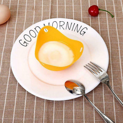 4Pcs Silicone Egg Poacher Poaching Pods Pan Poached Cups Moulds For Kitchen AU - Aimall