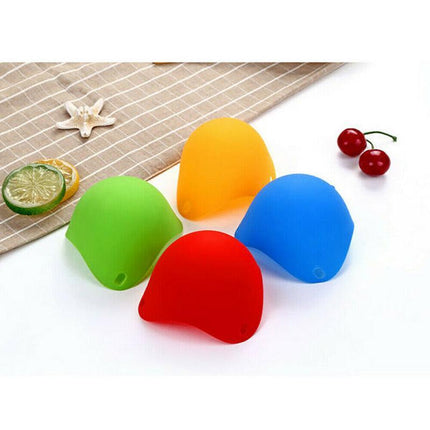 4Pcs Silicone Egg Poacher Poaching Pods Pan Poached Cups Moulds For Kitchen AU - Aimall