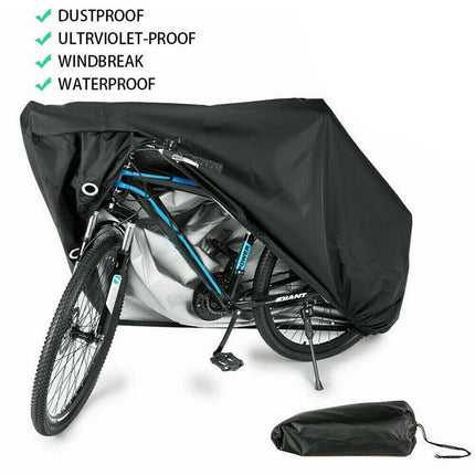 Waterproof Bike Cover Heavy UV Rain Garage Protection Storage Bicycle XL Size - Aimall