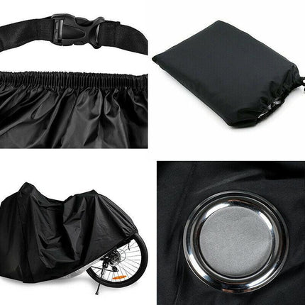 Waterproof Bike Cover Heavy UV Rain Garage Protection Storage Bicycle XL Size - Aimall