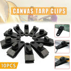 10PCS Awning Tarp Tent Clips Canvas Clamps Heavy Duty Camping Survival Grip Tool - Aimall