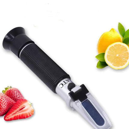 Portable ATC Refractometer 0-32% Brix Tester for Sugar Fruit Alcohol Meter AU - Aimall