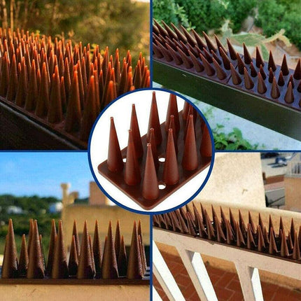 12pcs Bird Spikes Cat Possum Mouse Pest Control Spiked Fence Wall Deterrent Long - Aimall