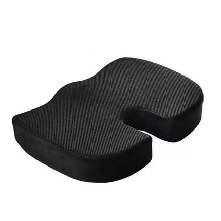 Orthopaedic Memory Foam Seat Cushion Support Back Pain Chair Pillow Car Coccyx - Aimall