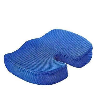 Orthopaedic Memory Foam Seat Cushion Support Back Pain Chair Pillow Car Coccyx - Aimall