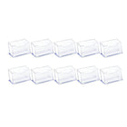 10 X Clear Desktop Business Card Holder Display PMMA Stand Plastic Desk Shelf AU - Aimall