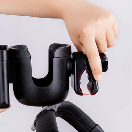 Stroller Cup Holder Universal Drink Bottle Bike Bag Baby Pram Water Coffee AU - Aimall
