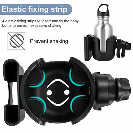 Stroller Cup Holder Universal Drink Bottle Bike Bag Baby Pram Water Coffee AU - Aimall
