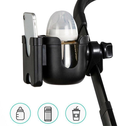 Stroller Cup Holder Universal Drink Bottle Bike Bag Baby Pram Water Coffee AU - Aimall