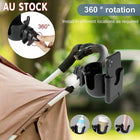 Stroller Cup Holder Universal Drink Bottle Bike Bag Baby Pram Water Coffee AU - Aimall