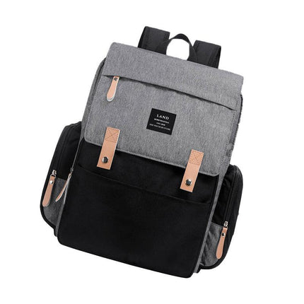 2022 GENUINE LAND Multifunctional Baby Diaper Backpack Changing Bag Nappy Mummy - Aimall
