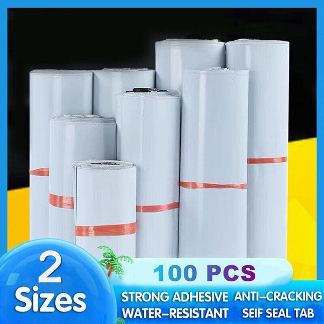 Poly Mailer Plastic Mailing Satchel Courier Self Sealing Bag Mailers AU - Aimall