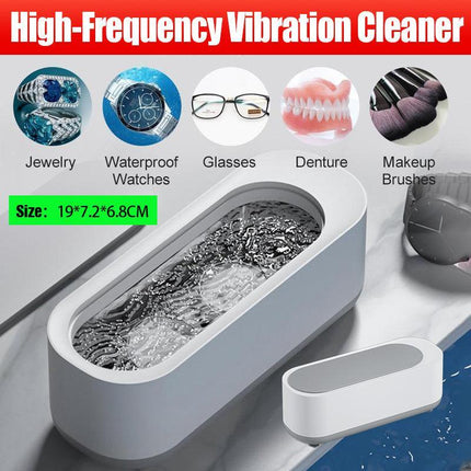 Ultrasonic Cleaner Polypropylene Sonic Wave Tank Jewelry Watch Clean AU Stock - Aimall