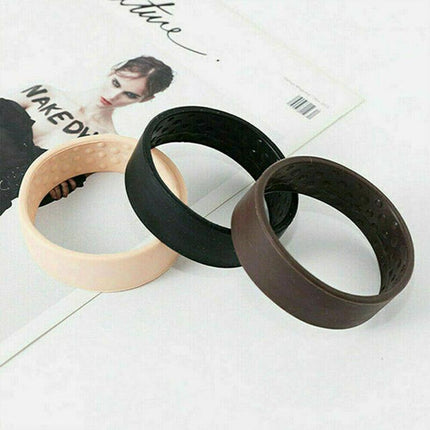 Foldable One Wide Pony Band Clip Pony Hair Band O-Tie Band Fashion ( Upto 3PCS ) - Aimall