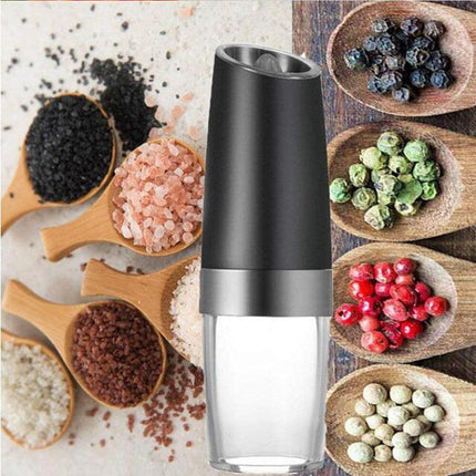 Automatic Gravity Electric Salt Or Pepper mill Grinder LED Battery-Operated AU - Aimall