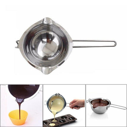 Stainless Steel Wax Melting Pot Double Boiler For DIY Wedding Scented Candle AU - Aimall