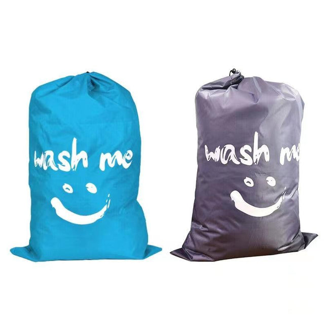 Laundry Bag Travel For Dirty Clothes Camping Drawstring Closure Washing Machines - Aimall