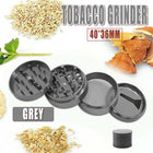 4 Layer Metal Zinc Alloy Herb Tobacco Grinder Hand Muller Smoke Crusher Spice AU - Aimall