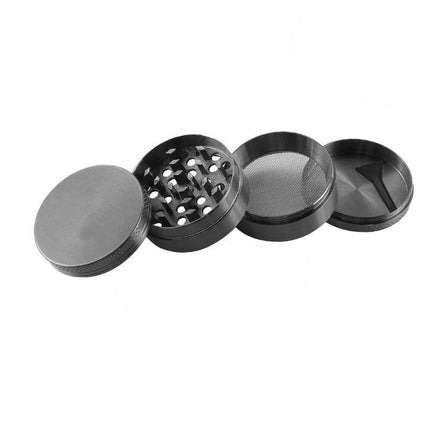 4 Layer Metal Zinc Alloy Herb Tobacco Grinder Hand Muller Smoke Crusher Spice AU - Aimall