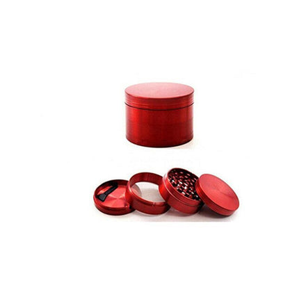 4-Layers Metal Zinc Alloy Tobacco Grinder Smoke Crusher Spice Hand Muller AU - Aimall
