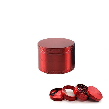 4-Layers Metal Zinc Alloy Tobacco Grinder Smoke Crusher Spice Hand Muller AU - Aimall