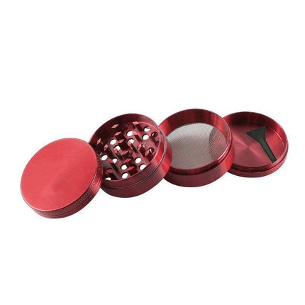 4-Layers Metal Zinc Alloy Tobacco Grinder Smoke Crusher Spice Hand Muller AU - Aimall