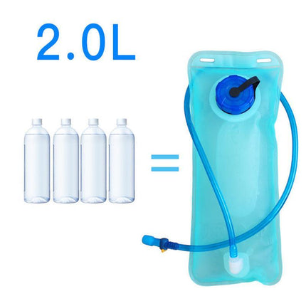 2L Water Backpack Bladder Bag Hydration System Camelbak Pack Hiking Cycling OD - Aimall